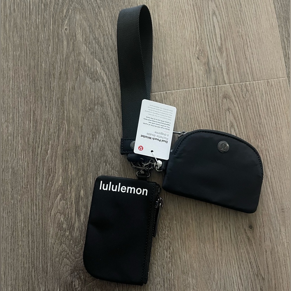 SOLD lululemon dual pouch wristlet